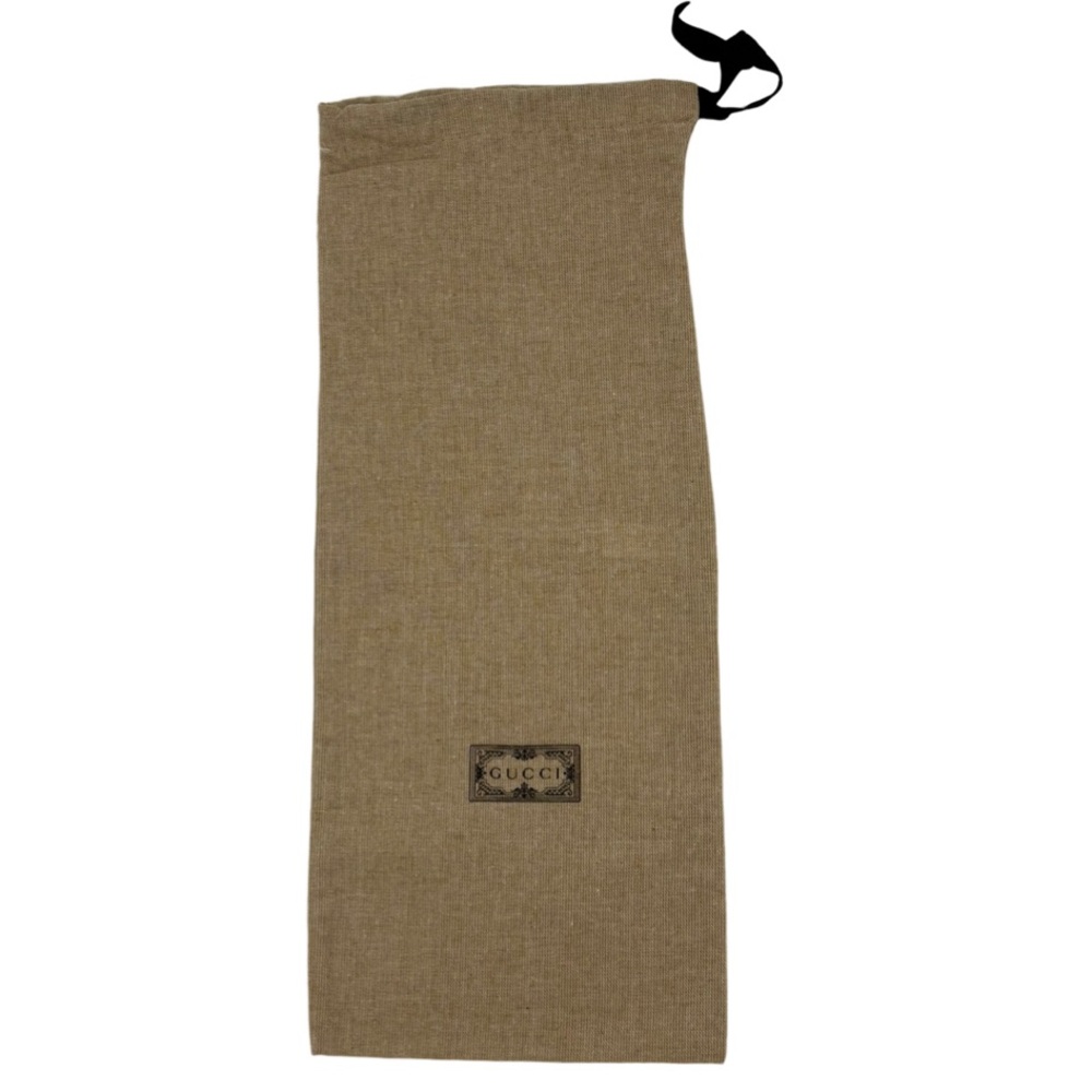 New - Gucci Shoe Dust Bag - 6.5”W x 14.5”H